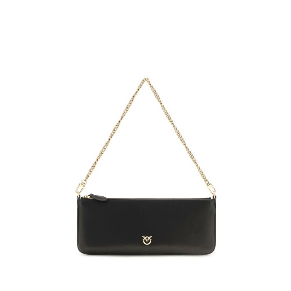 Pinko Women Horizontal Flat Leather Shoulder Bag